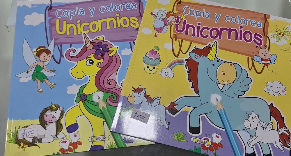 Libro copia y colorea Todo libro