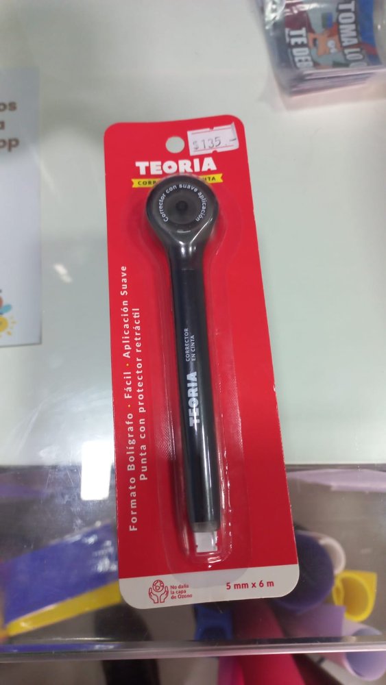 Corrector en cinta tipo lápiz