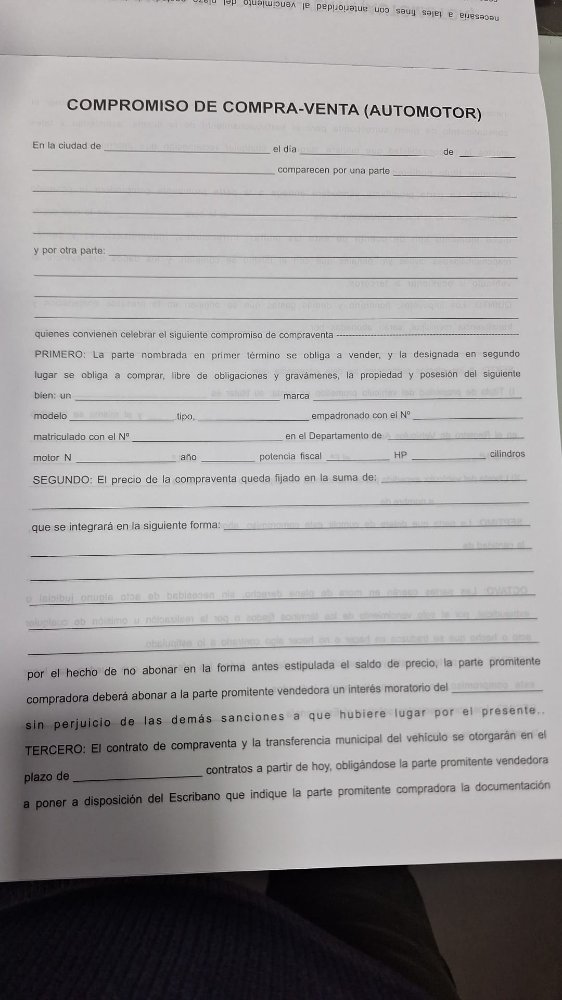Compromiso compra-venta