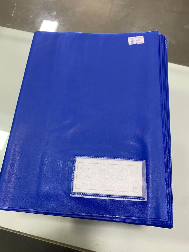 Forro PVC azul