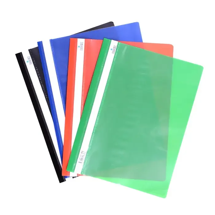 Carpeta tapa transparente