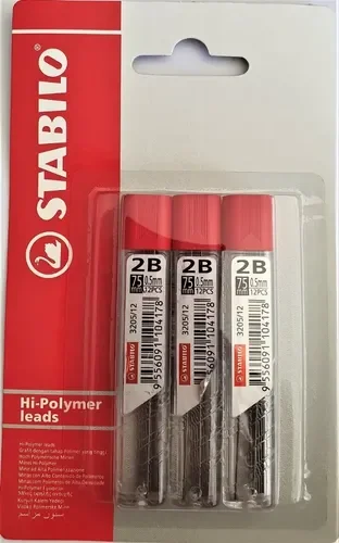 Grafos Stabilo 0.5 2B x3