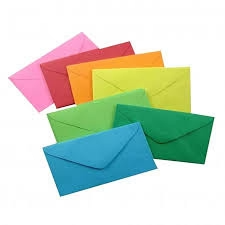 Sobres de colores Paquete