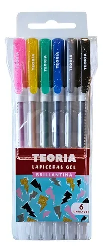 Lapiceras Glitter Teoría