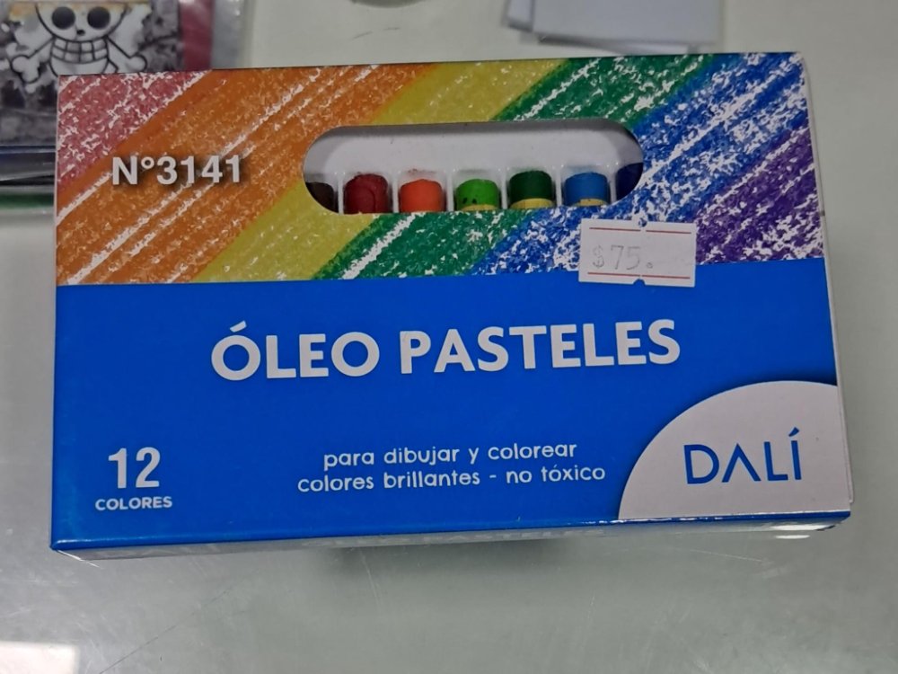 OLEO PASTELES DALI 12 UNIDADES