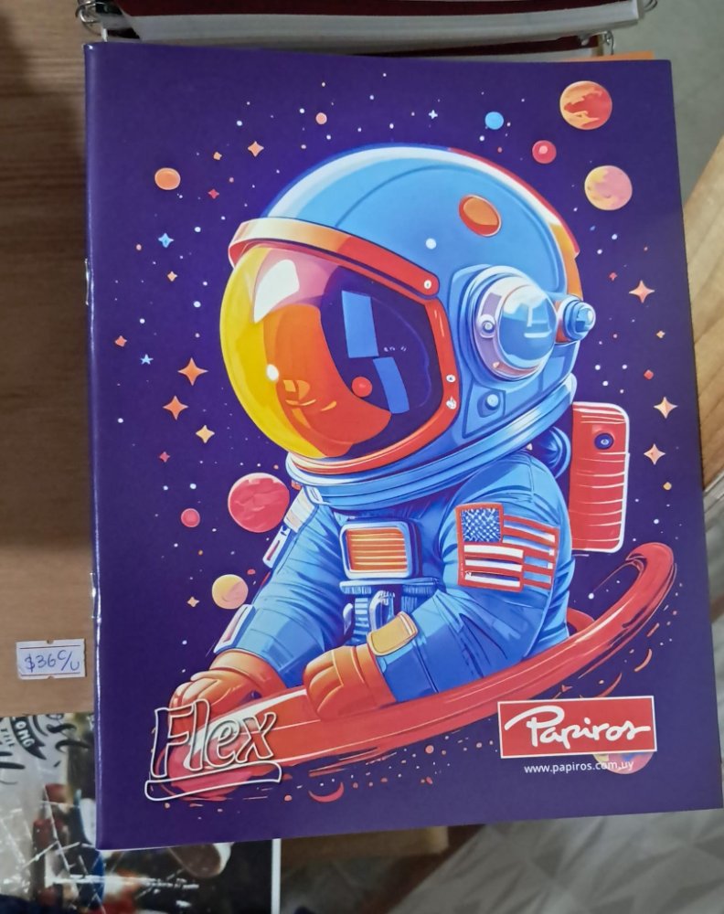 Cuaderno doble raya papiros 48h
