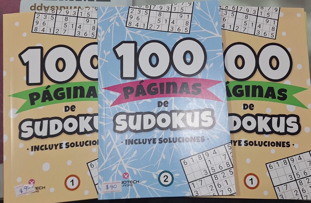 Libro colección Sudoku