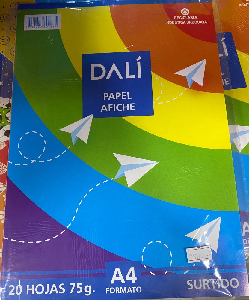 Block Papel Afiche A4 Dalì