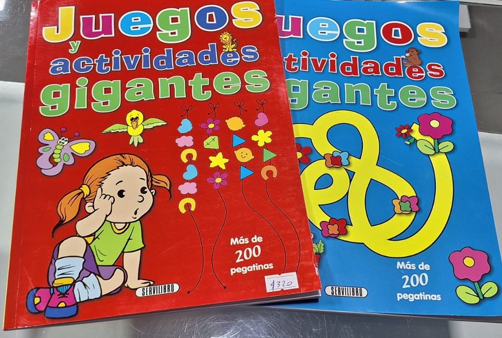 Libro, Juegos y Actividades Gigantes
