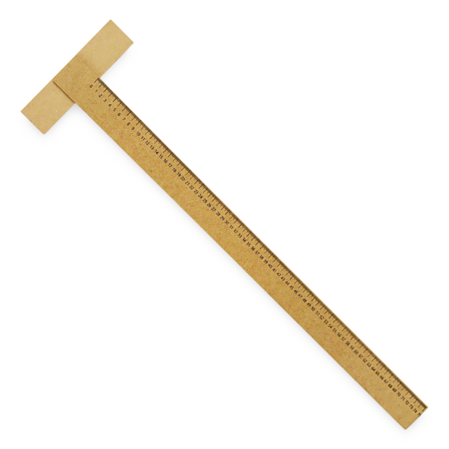 Regla T 75 cm