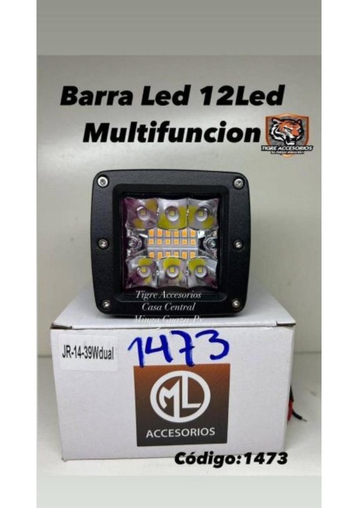 - Barra Led 12 Led Multifuncion *1473