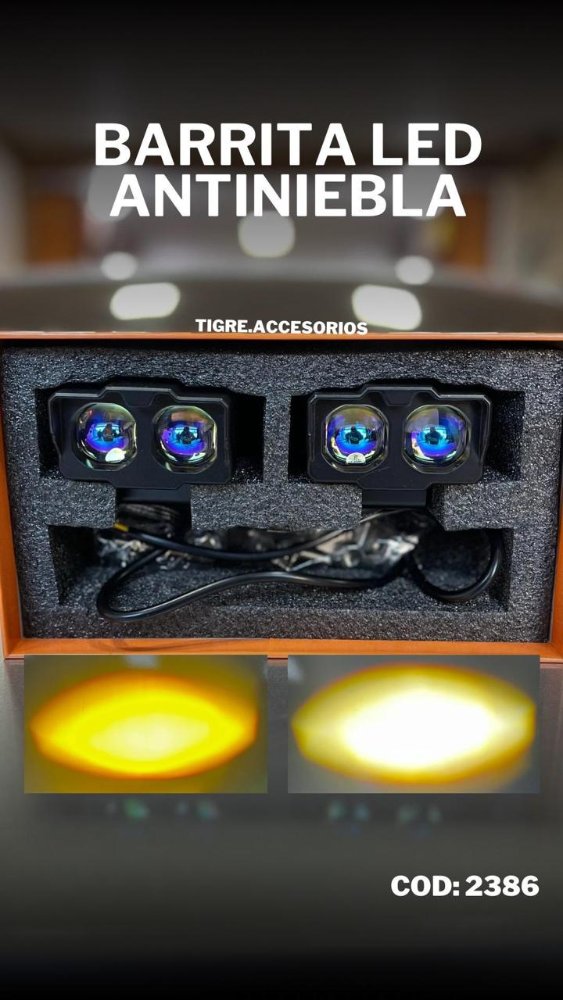 - Barrita antiniebla Led 2 Led Bi-Color 12/24 *2386