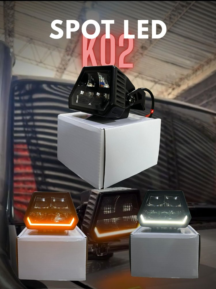 - Barra Led Spot K02 (Par) *2955