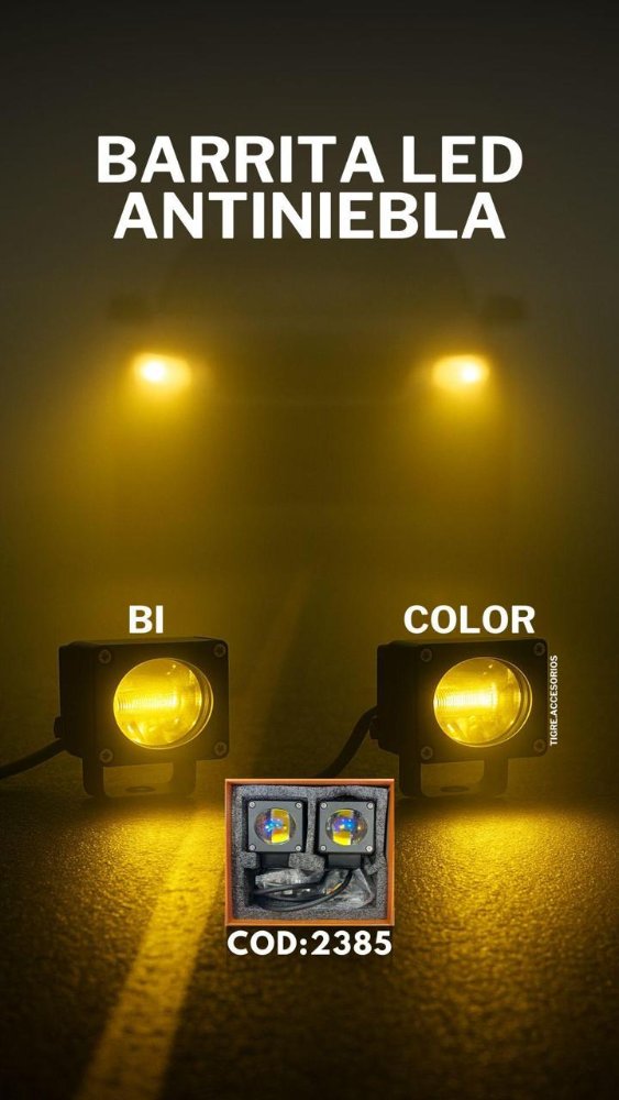 - Barrita antiniebla Led 1 Led Bi-color 12/24V *2385