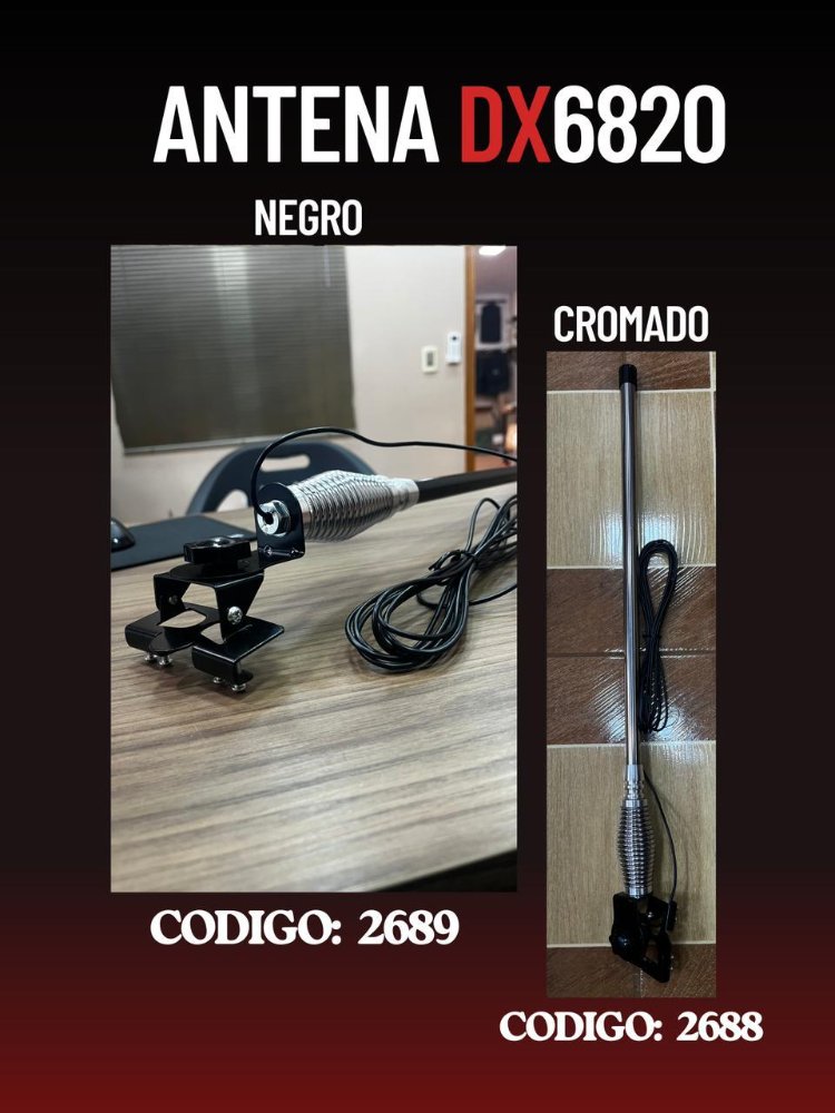 - Antena DX680 Negro *2689