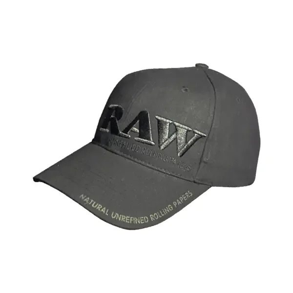 GORRA NEGRA RAW