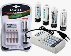 CARGADOR DE BATERIA AA/AAA 110V