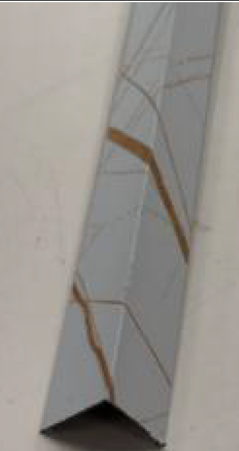 CORNISA L 2.9M PVC-2122L