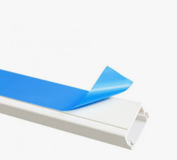 CANALETA 20X10MM PLASTICA ADHESIVA