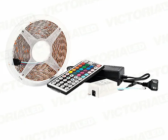 CINTA LED 5M RGB IP44 CON CONTROL