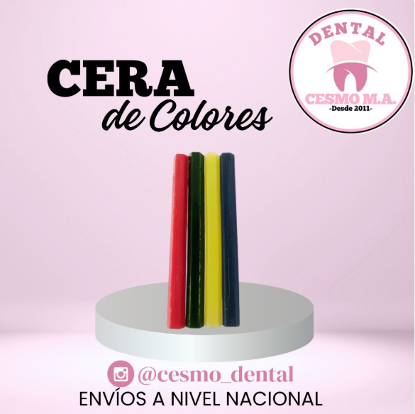 CERA DE COLORES X 5 UNIDADES