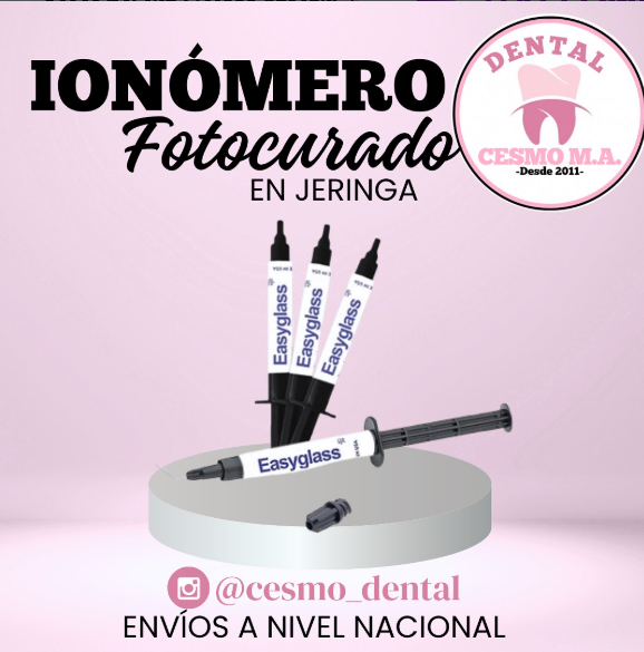 IONOMERO EN JERINGA EASYGLASS