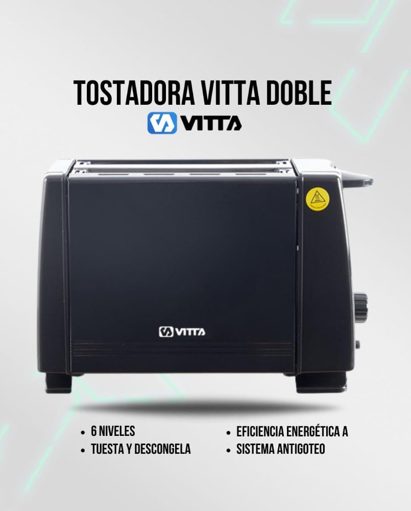 tostadora vitta doble
