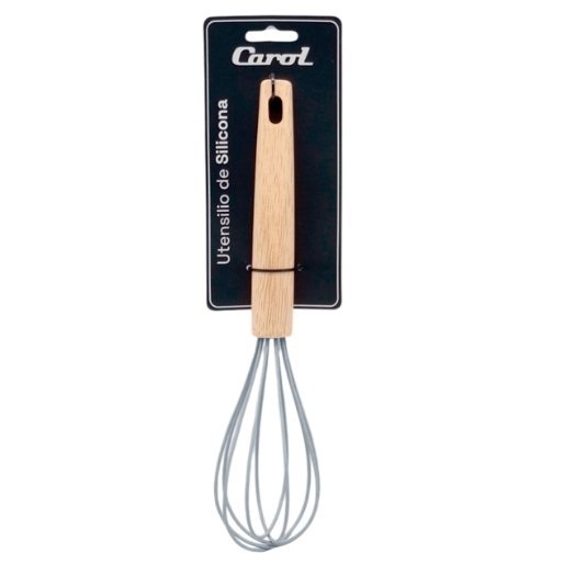 batidor silicona gris Carol