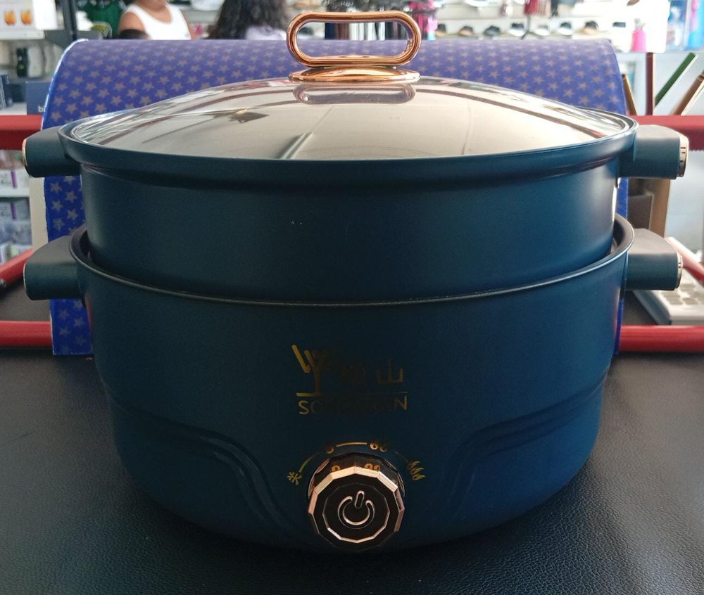 olla electrica a vapor