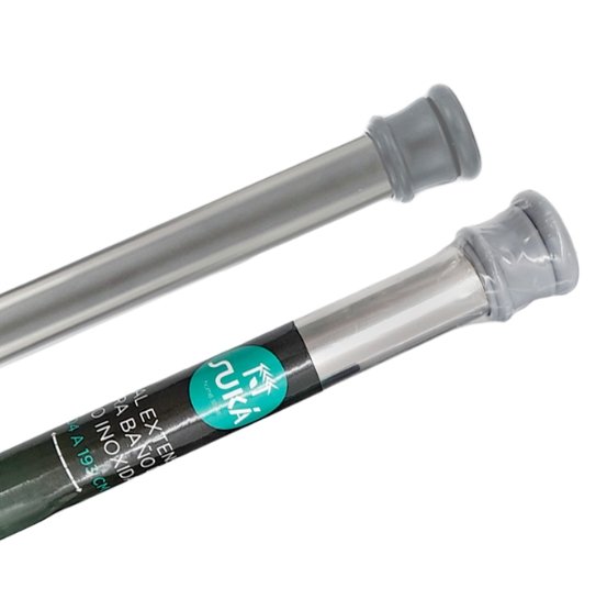 Barral P/Cortina De Baño Acero Inox.