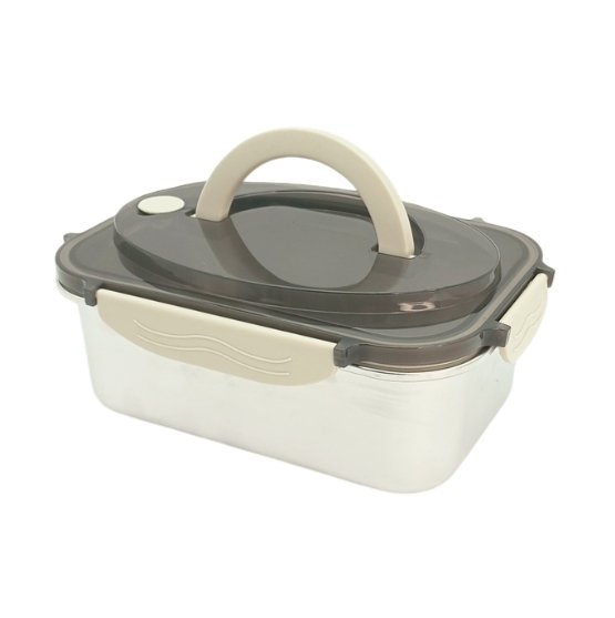 Lunchera Acero Inox. Chica T/Plastica