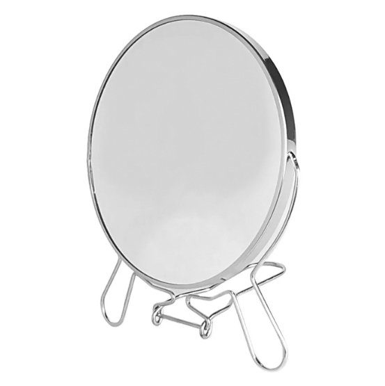 espejo redondo 6" doble faz