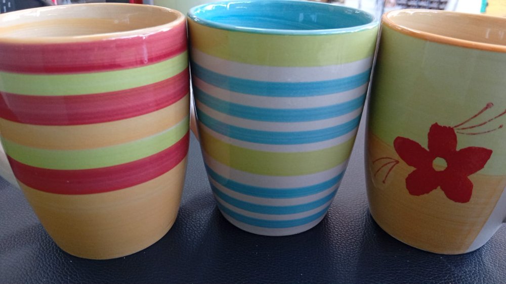 taza rayadas