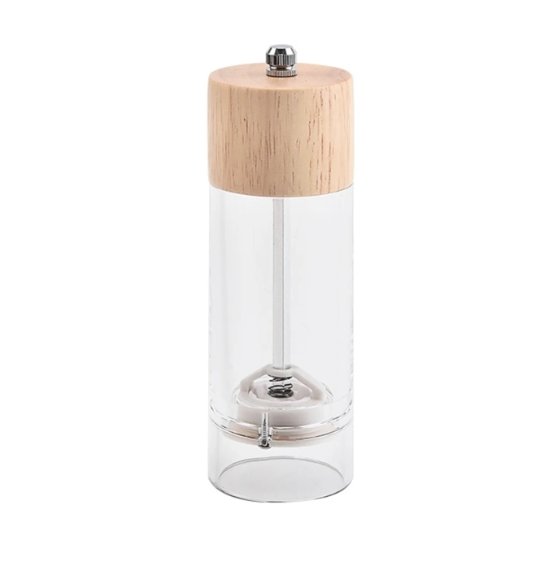 Molinillo Pimienta Pvc/Bambu 15Cm