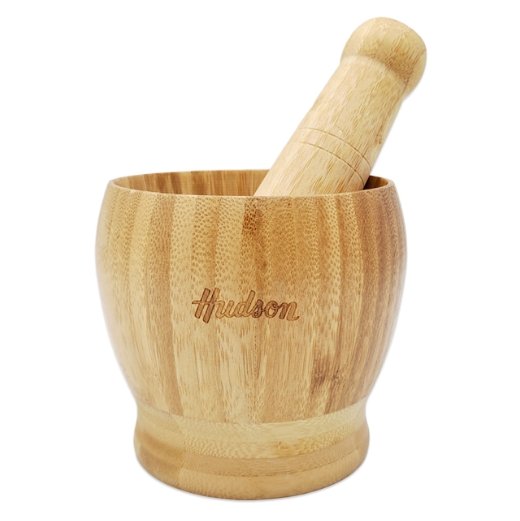 mortero Hudson bambú 11cm