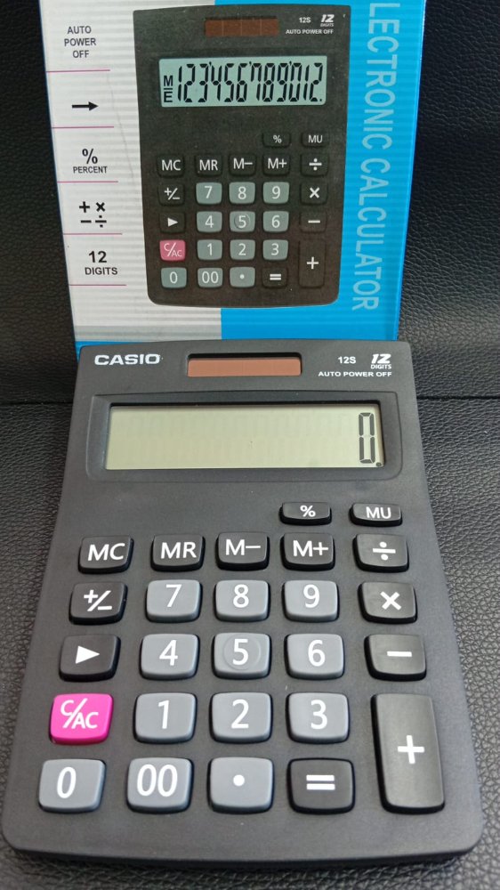 calculadora casio 12s