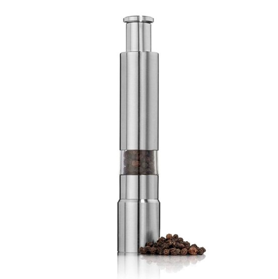 pimentero acero inox c/pulsador hudson