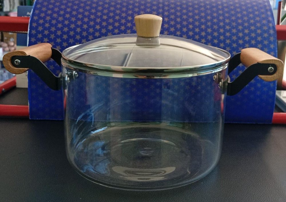 olla de vidrio 3.5L