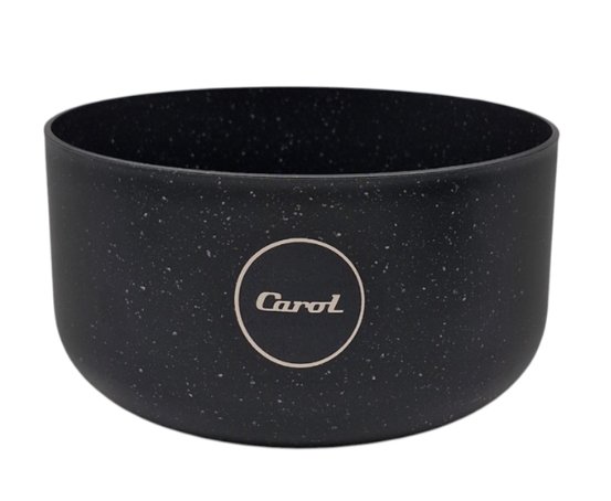 bowl batidor 20cm granito negro carol