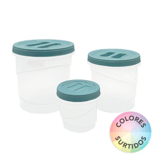 tarro plastico t/rosca jaguar set x3