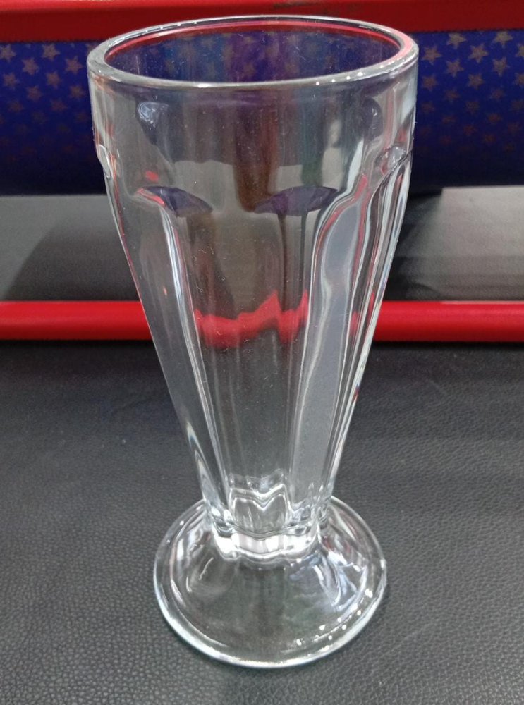 juego de vaso 6pc para helado de vidrio