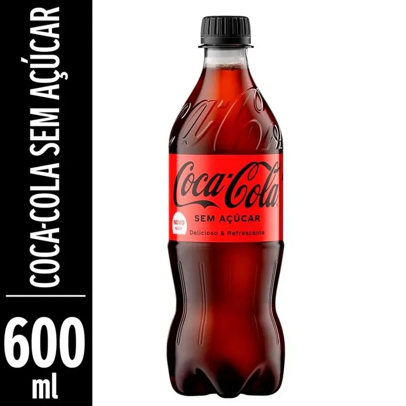 COCA COLA ZERO - 600ML