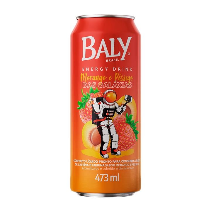 BALLY MORANGO E PESSEGO - 473ML