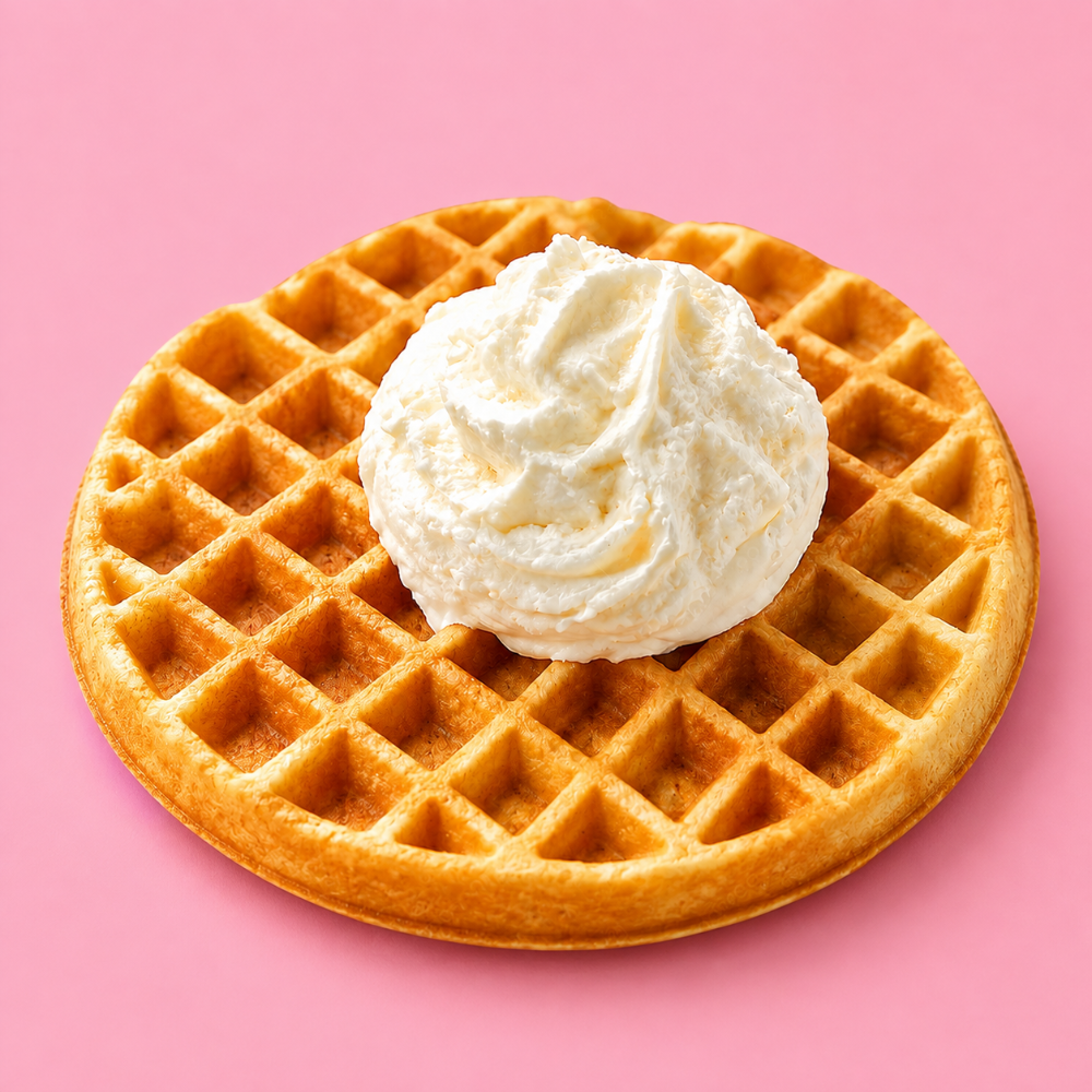 Waffle Con Helado (Extra Toppings)
