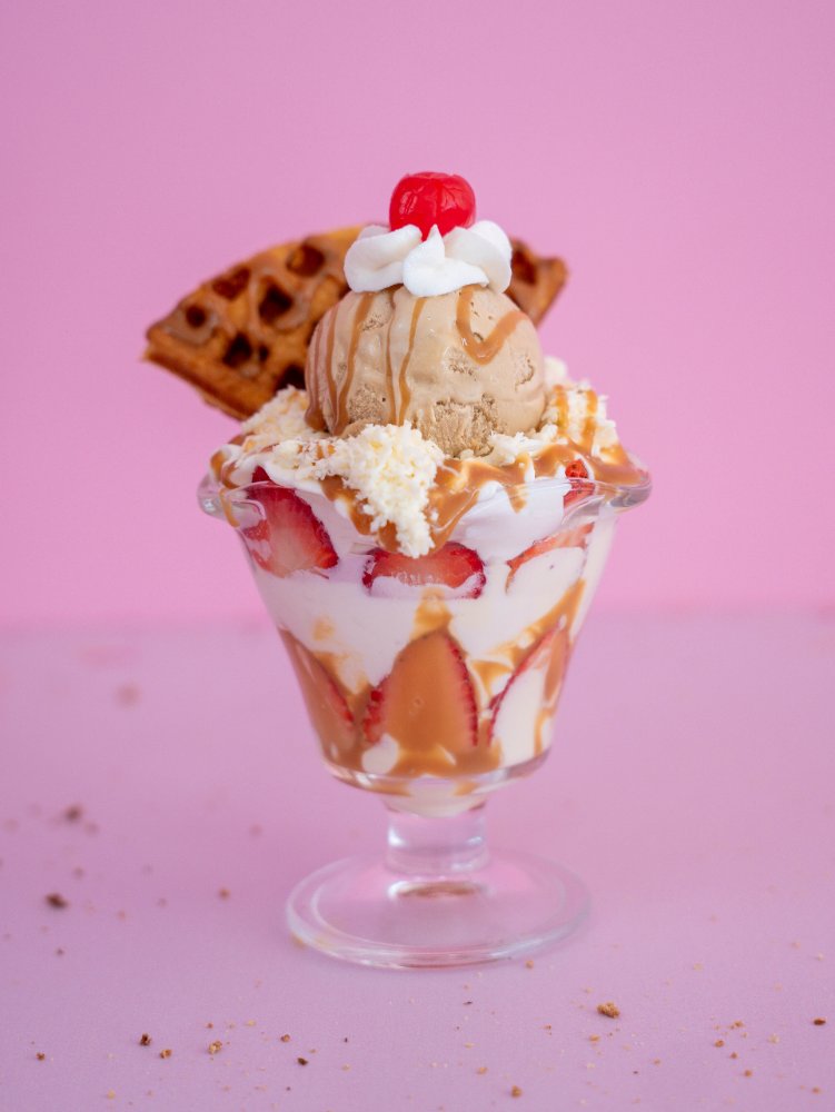 Copa Fresa (Con Queso)