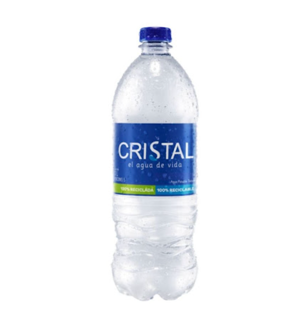 AGUA CRISTAL 1 LITRO