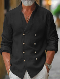 CAMISA EUROPEA NEGRA