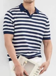 POLOS RAYAS AZUL