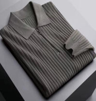 POLO BRITANICO GRIS C/C M/L