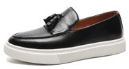 ZAPATOS NEGROS SNEAKERS TASSEL